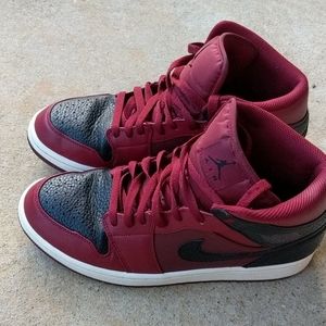 Red/Maroon Jordan 1s